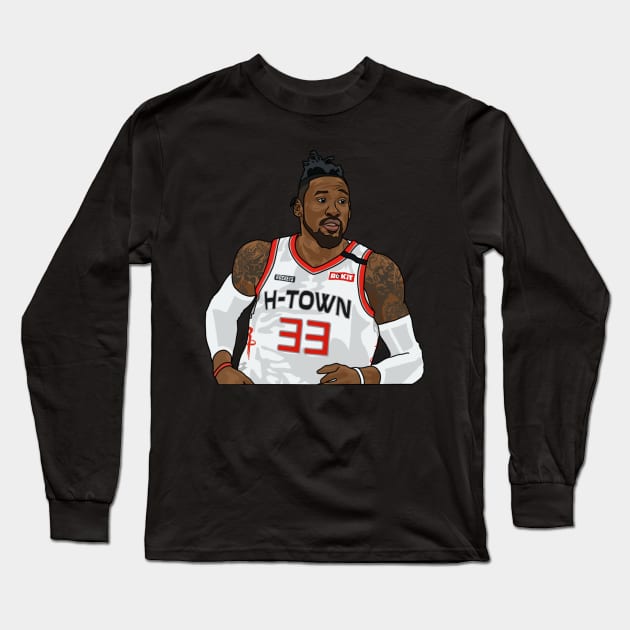 Robert Covington | Houston Rockets Long Sleeve T-Shirt by ActualFactual